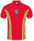 Wales FAW - Herren Trikot im Retro-Design von 1976/1984 - Offizielles Merchandise - Geschenk für Fußballfans - Rot - 1976 Nr. 10 - XL