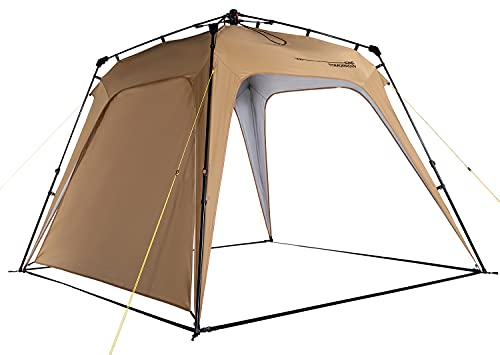 Lumaland Outdoor Padiglione 2,5 x 2,5 m | Impermeabile e protezione UV | Tenda da giardino INCL. 1 pannello laterale e borsa e picchetti | Tenda da campeggio e ricezione robusta | Montaggio rapido