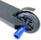 Chilli Barrel Stunt-Scooter Pegs Tret Roller Grind Stangen mit Achsen + Fantic26 Sticker (Blau)