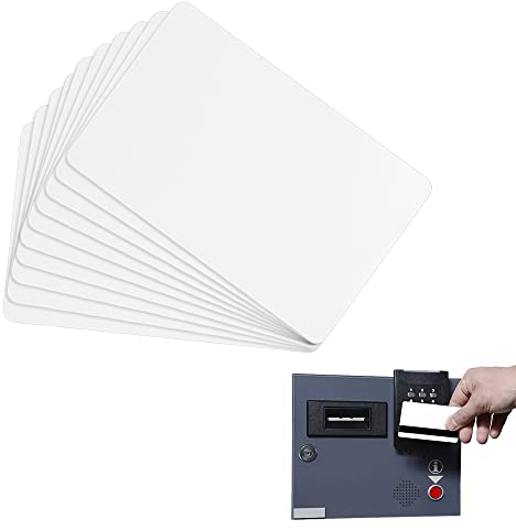 Reforung 20 Stücke NFC Tag 215 Karten NFC Blanko 504 Bytes Ntag 215 NFC Cards PVC Karten Blanko Weiß Ntag215 Card PVC Plastikkarten Kompatibel mit Tagmo für Alle NFC-Fähigen Smartphones