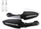 Risegun Motorrad Handschutz, 2 Stück 7/8 Universal Motorrad Handschutz, LED-Blinker DRL-Anzeige Schutz licht für Motorrad mit 7/8 (22mm) Lenker