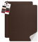 MICTER Leder Selbstklebend, 2 Stück PU Kunstleder Glatt Selbstklebend 20x28cm, Leder Reparatur Set für Möbel, Sofa, Autositze, Taschen, Leder Reparatur und Renovierung （Dunkelbraun）