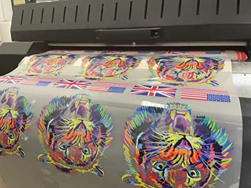 Customised Iron on Transfer - 12 Inch Adult Size - Any Design Heat Printing Transfer, Ready to Apply DTF Iron On for Clothing, Custom Heat Transfers for T-Shirts, Personalised Gang Sheets