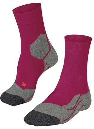 FALKE Damen RU3 Laufsocken schnelltrocknendes atmungsaktives Lyocell Funktionsmaterial extra starke Polsterung antiblasen kühlend vegan zum Sport Jogging Running 1 Paar