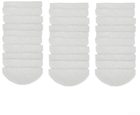 Seitenwalzenbürste, Filter, Wischtuch für imou L11 Staubsaugerteile, Kehrmaschinen-Zubehör, Vakuumarmaturen, Ersatz für imou (30 Stück Einweg-Mopp)