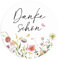 BETESSIN 120 Stück Danke Aufkleber 4cm - Dankeschön Aufkleber im Blumenstil - Danke Etiketten Selbstklebend - Thank You Sticker für Papiertüten, Geschenkverpackungen und Umschlägen