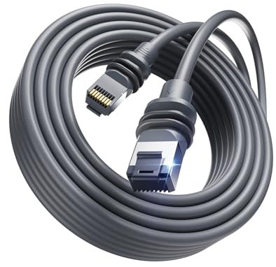 SUNDAREE kompatibel mit Starlink Gen 3 Kabel,23M Starlink kabel Fensterdurchführung,Wasserdichte Starlink Kabelverlängerung für Starlink Standard Actuated Gen 3/Satellite V3