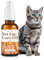 Huile de soin des poils d'animaux pour chiens et chats – Élimine les nœuds, pelage brillant et soyeux, nourrit la fourrure avec du collagène et des huiles naturelles – Formule sans rinçage, 30 ml