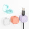 Lesfit 4 Pack Magnetic Cable Tidy Clips, Self-Adhesive Wire Organiser Holder, Multicolour