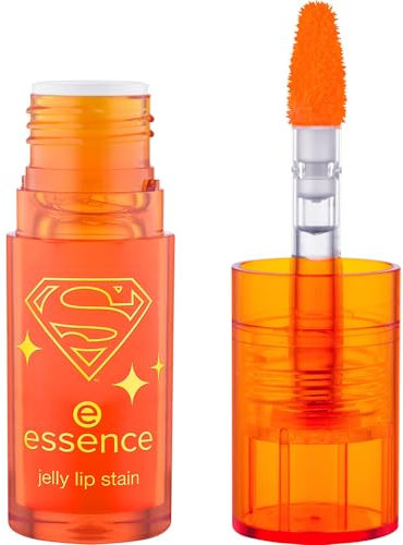 Essence Cosmetics Tinte labial Superman jelly, de larga duración, secado rápido, resultado inmediato, en gel, 4 g