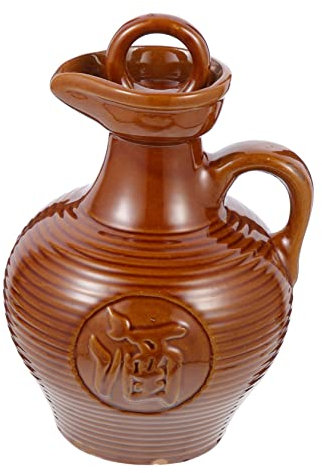 HOLIDYOYO Hervidor De Vino Asa Jarra De Vino De Cerámica Para Servir Para Restaurantes y Casas Aprox