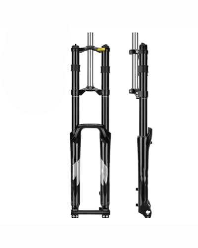 Bicycle Front Fork Zoom 680DH Mountain Bike Suspension Fork, Dual Coil Spring, Adjustable, Fits 26/29 MTB Suspension Fork(29 inches (compatible with 27.5 inches))