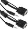 BeMatik - Super Cable VGA con Jack de Audio de 3,5 mm Macho Macho de 10 m