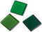 Rayher Acryl Mosaik, transparent 1x1cm, ca. 205Stück, SB-Box 50g , Grüntöne-Mischung, quadratisch, Kunststoffsteine, Kunststoffmosaik durchscheinend, 14540432