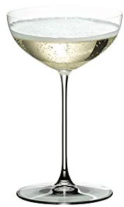 RIEDEL 6449/09 Riedel Veritas Coupe/Cocktail, 2-teiliges Cocktailglas Set, Kristallglas