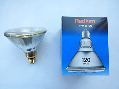 Radium Reflektorlampe PAR38, E27, 120W, 12°, klar, für Flos-Licht