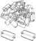 YapitHome 30 Stücke 25mm Metall Schnallen Schieber Stopper Gurtband Slider für Hüfttaschen, Rucksäcke, Gürtel und Handgefertigte Heimwerkerwerkzeuge Verwendet(Silber)