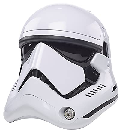 Star Wars The Black Series First Order Stormtrooper Premium Elektronischer Helm, The Last Jedi Rollenspiel Sammlerstück