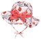 CRSQX Chapeau Bebe Fille ete Anti UV Fille Chapeau de Soleil Bébé Filles Enfant Chapeau de Soleil Unisexe en Pliable Protection Solaire Plage Chapeaux de Soleil Bébé Fille UPF 50+