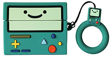 Kompatibel mit AirPods Case Pro Spiel, Niedliche 3D Cute Cartoon Silikon Hülle Schutzhülle Schalter, Kinder Teenager Jungen Mädchen Frauen für AirPods Case Blaugrüner Schalter Cover(Schalter)