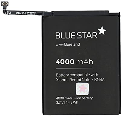 COFI 1453 Akku Ersatz kompatibel mit Xiaomi Redmi Note 7 (BN4A) 4000mAh Li-lon Austausch Batterie Accu