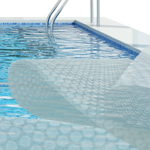 AquaBubble Crystal PLUS Manta térmica piscina - Fabricada en España I Duradera y de Alta eficiencia energética I Ahorro: No precisa refuerzos I Medidas totales: 2.75 x 5.50 m