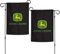 John Deere LP79680 John Deere Gartenflagge, 2-seitig, Schwarz