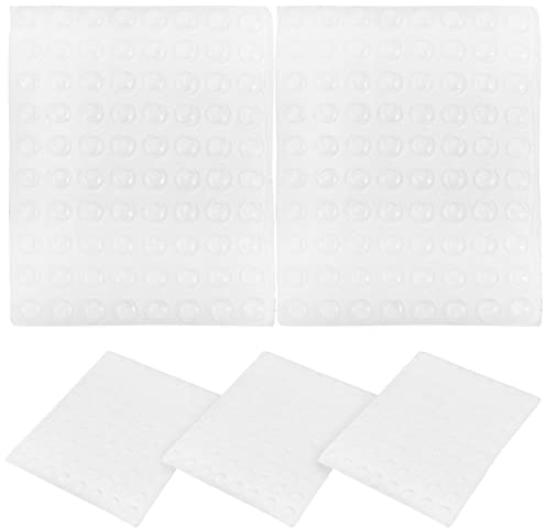 5 Blätter Snowboard-Skid-pad Snowboard-Anti-pad Snowboard Ohne Polster Stomp Pad Gummi-stoßpad Snowboard-fußgriff Anti-rutsch-Aufkleber Für Schuhe Fassen PVC Fuß Greifen