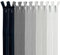 MARARDI [Packung 10 Unsichtbaren Reißverschlüssen [Grau] Nylon [22 cm] Nähen und Basteln zum Kleidung Taschen Stoff für Nähmaschine Patchwork Plastik Baumwolle Zipper mit Metallreißverschluss