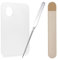 Makeup Scraper Spatula with Palette, Makeup Spatula Foundation Korean Stainless Steel Foundation Spatula Palette for Professional, Makeup-lover