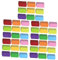 EXCEART 270 Stück Magnetische Etiketten Magnetische Kühlschrank Tags Haushalts Magnet Tags Farbige Tags Für Kühlschrank Kühlschrank Tags Kühlschrank Magnet Nachricht Whiteboard