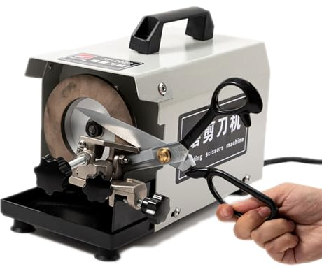 Affilatrice Per Forbici Elettrica Da 220 W, Affilacoltelli Industriale Universale Da 2800 Giri/min, Larghezza 50 Mm Forbici Per Affilatura Per Sarto, Cucina, Forbici Per Abbigliamento