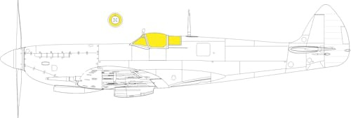 EDUARD LX010 Mask Spitfire MK.VIII TFACE 1/24 (AIRFIX)