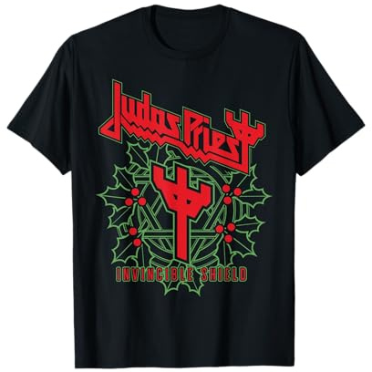 Judas Priest Invincible Shield Holiday T-Shirt