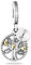 BIZK Silver Family Tree&Life Tree Charm Anhänger für Armband 925 Sterling Silber Charm Bead Pendant für Europäische Armbänder und Halsketten