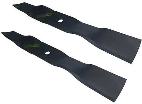 perfektGarten 2 X 49,5 cm Mulchmesser kompatibel mit John Deere Sabo LT 133 150 155 163 166 170 LX 172 176 M154158