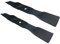 perfektGarten 2 X 49,5 cm Mulchmesser kompatibel mit John Deere Sabo LT 133 150 155 163 166 170 LX 172 176 M154158