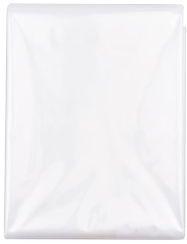 HappyDaily Polyethylenfolie Transparent Gewächshausfolie, Extra Dick Reißfest Gartenfolie aus Polyethylen, Gewächshausfolie Tunnelfolie Tomatenhaus Folie (Weiß, 2*10m)