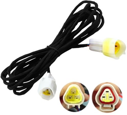 3 meter 12V/24V Diesel Heater Extension Cable for 2KW 5KW 8KW Diesel Heaters, Parking Heater Lcd Extension Cable, Stable Separate Wire Harness for Car RV Boat Parking Heating Accessories