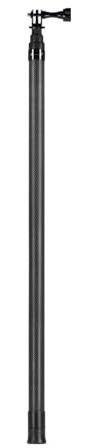 CS PRIORITY 1.5m /3m Carbon Fiber Invisible Selfie Stick Compatible for Hero13 12 /X5 X4 Camera Extended Monopod (3m Selfie Stick)