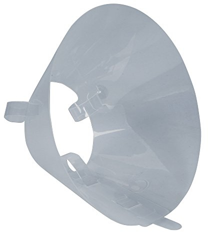 Croci Collare Elisabettiano per cani taglia M, Collare Elisabetta a cono per la protezione e cura di cani e gatti, previene graffi, morsi e leccate, 15 cm