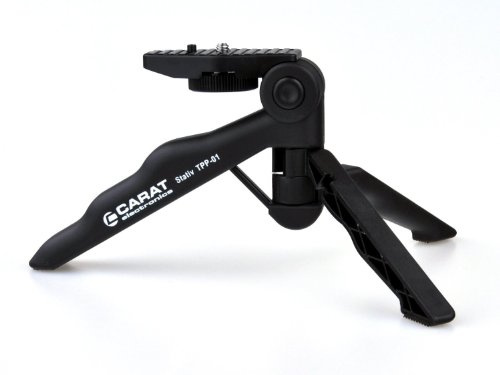 Carat Electronics TPP-01 Tischstativ für kompakte Digitalkamera und Camcorder