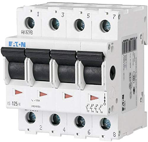 Eaton IS Trennschalter 4-polig Verteiler 125A IP40