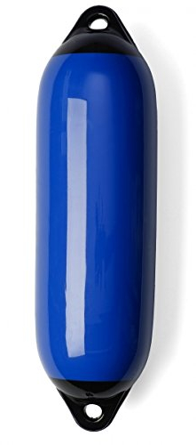 ARBO-INOX Marine Fender Bootsfender Rammschutz Langfender blau Größe Größe 1 (1 Stück)