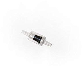 Amtra Rückschlagventil für Schlauchgröße 4/6mm Luftschlauch Verbinder Luftpumpe Pumpe Sicherheit Schutz