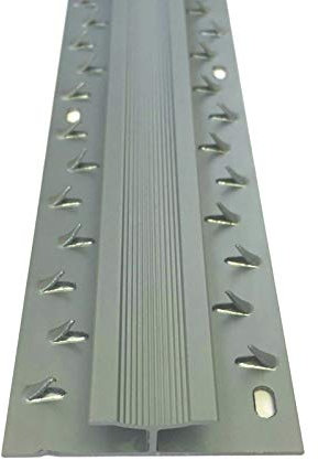Double Edge Carpet to Carpet Metal Door Bar Trim (2700mm, Gun Metal)