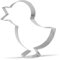 10.1 cm Chick Cookie Cutter - Stainless Steel
