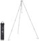 Yueranhu Camping Tripod for Outdoor Campfire Cooking Portable and Adjustable Stove Tripod Holds Dutch Ovens, Coffee Pots, Tea Pots, etc