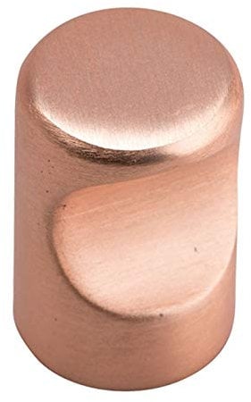 Solmer LTD MINI Kitchen Bedroom Cabinet Unit Door Drawer Pull Knob Handle Ø15 x 22 mm (Brushed Copper)