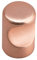 Solmer LTD MINI Kitchen Bedroom Cabinet Unit Door Drawer Pull Knob Handle Ø15 x 22 mm (Brushed Copper)